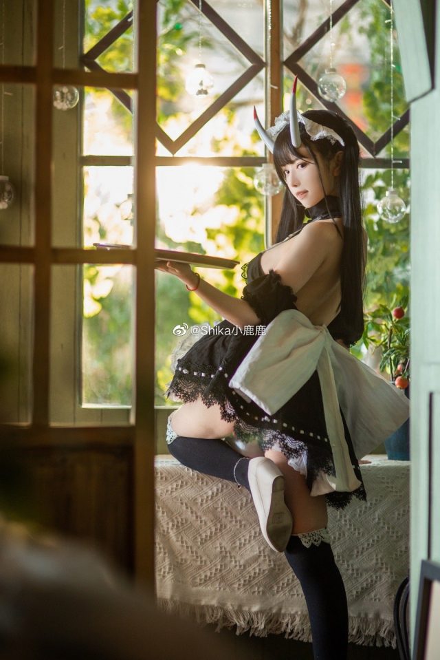 [碧蓝航线]Shika小鹿鹿cos能代，演绎迷人可爱的法国女仆