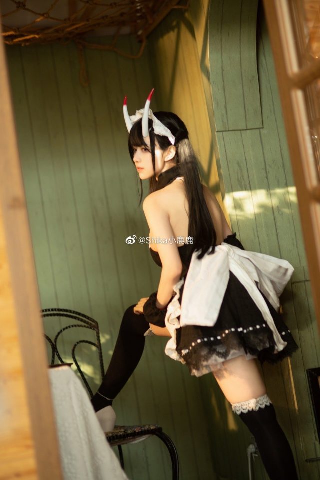 [碧蓝航线]Shika小鹿鹿cos能代，演绎迷人可爱的法国女仆