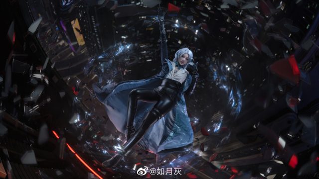 [无期迷途]如月灰cos泰特拉，展现绝世盗贼的酷帅与迷人