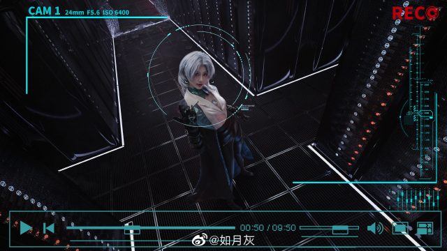 [无期迷途]如月灰cos泰特拉，展现绝世盗贼的酷帅与迷人