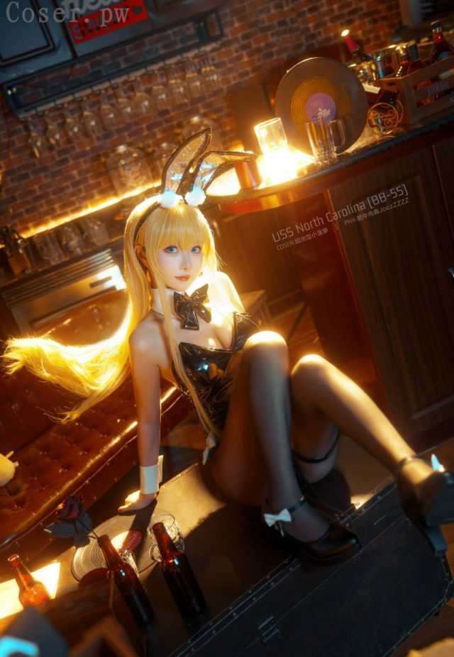 [碧蓝航线]阳炎型小菠萝cos北卡罗来纳，夺目绚丽性感迷人