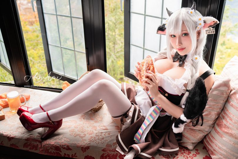 雨波_HaneAme - Shirogane Noel·白银诺艾尔cos作品 [42P-36MB]