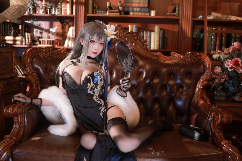 水淼aqua_碧蓝航线·路易九世cos作品 [52P1V-105M] | 水淼aqua_新春系列