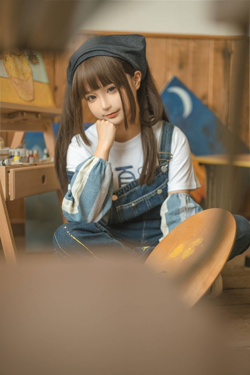 蠢沫沫_cos作品：画室cosplay [110P-1.09GB] | 蠢沫沫_画室系列