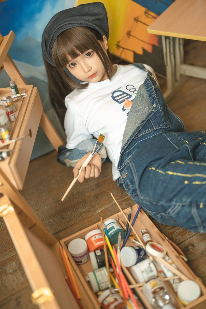 蠢沫沫_cos作品：画室cosplay [110P-1.09GB] | 蠢沫沫_画室系列