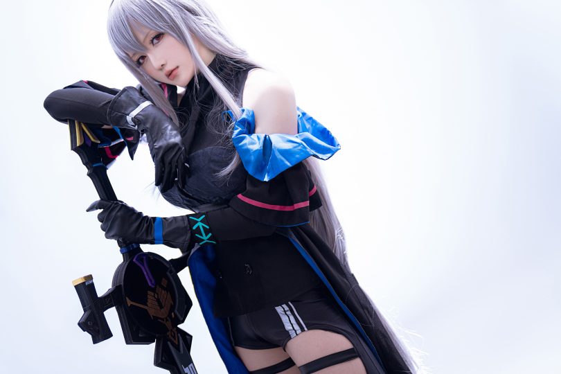 星之迟迟cos斯卡蒂 | 星之迟迟_明日方舟·斯卡蒂cos作品[19P-49MB]