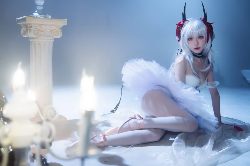 阿包也是兔娘cos W | 阿包也是兔娘_明日方舟·W芭蕾cos作品 [29P-617MB]