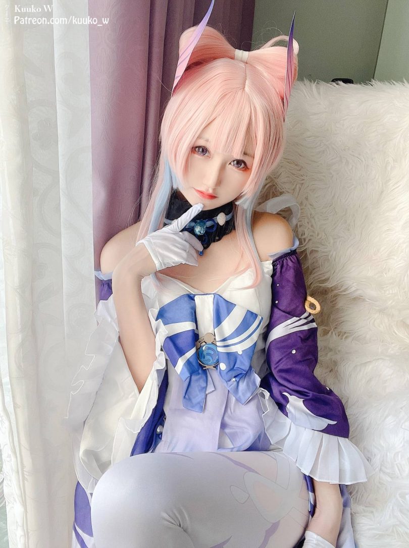 Kuuko W cos珊瑚宫心海 | Kuuko W_原神·珊瑚宫心海cos作品[23P-36MB]