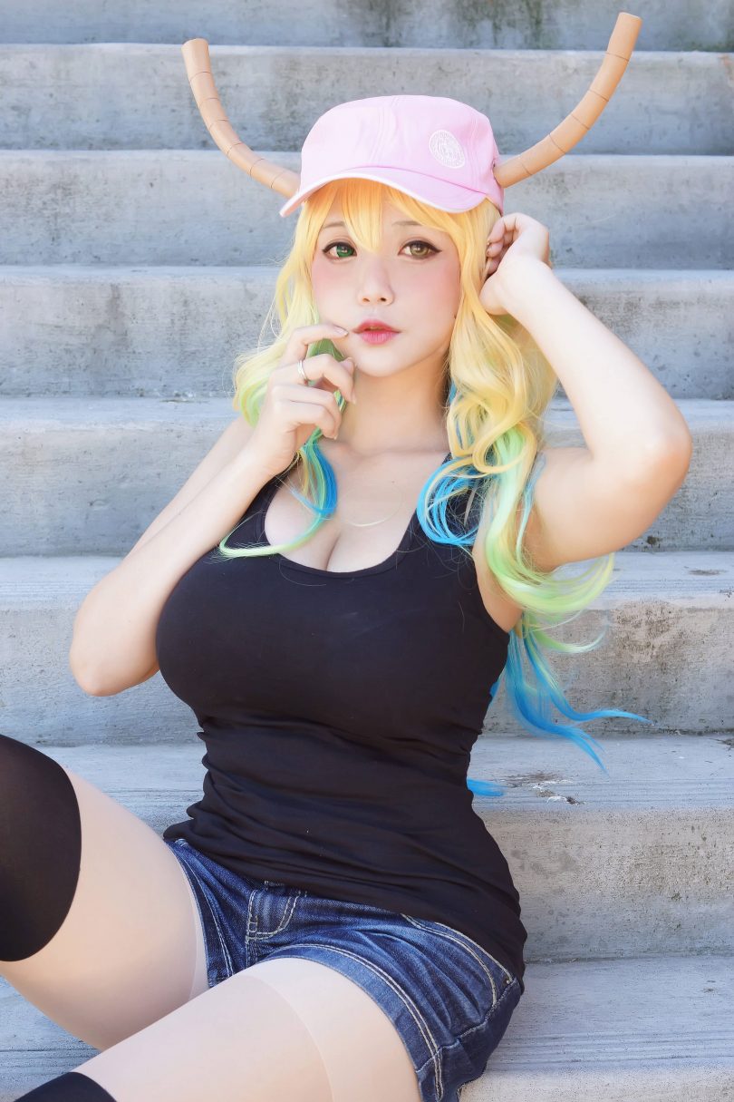 Hana Bunny cos作品 | Hana Bunny_小林家的龙女仆·Lucoa cos [10P-20MB]