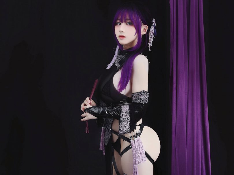 幼愛Youmeko cos作品 | 幼愛Youmeko_紫流苏·旗袍cos图包 [35P-367MB]