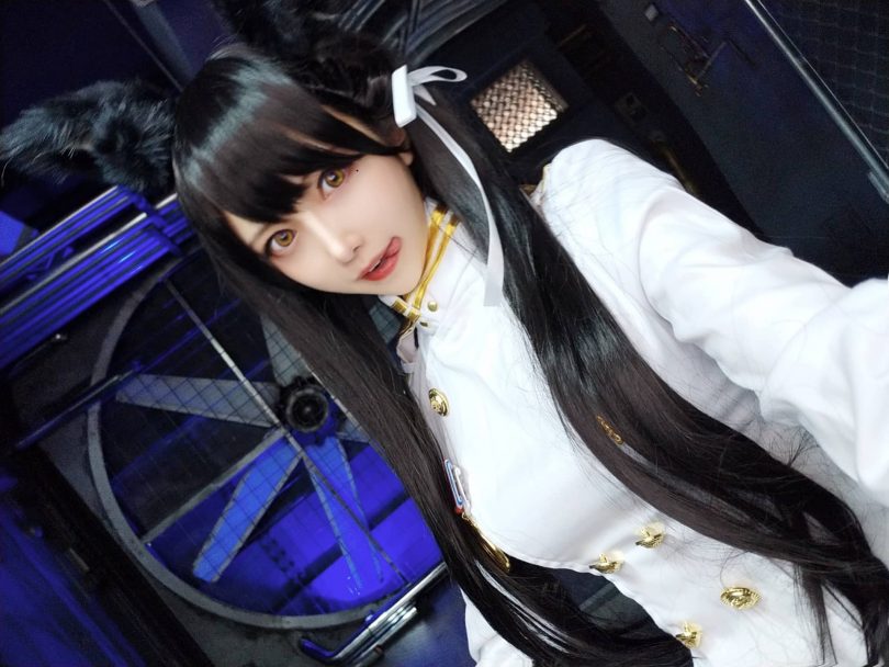 Shika小鹿鹿cos爱宕 | Shika小鹿鹿_碧蓝航线·爱宕cos作品 [17P-38MB]