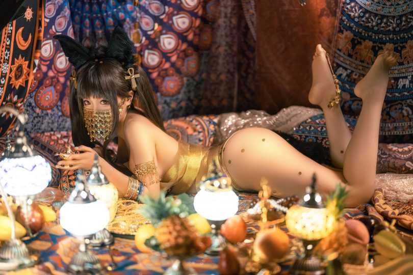 蠢沫沫cos埃及喵 | 蠢沫沫_沫沫·埃及喵cosplay作品 [40P-587MB]