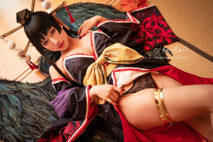 雨波_HaneAme cos女天狗 | 雨波HaneAme_Nyotengu·女天狗cos作品 [101P2V-349MB]