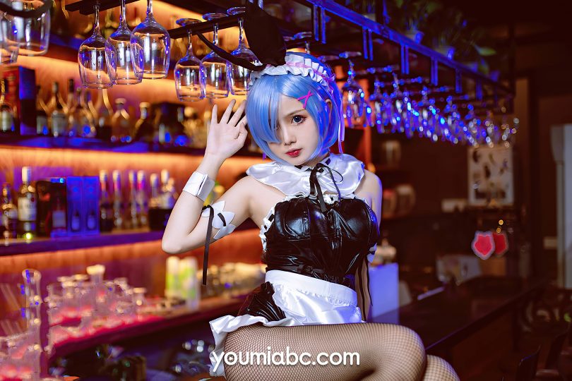 您的蛋蛋cos蕾姆 | 您的蛋蛋_YouMi尤蜜·蕾姆兔女郎cos作品[41P-890MB]