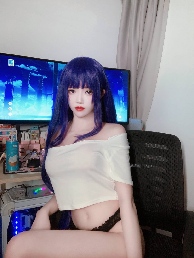 桜桃喵_雷电将军·同人（自拍）cos作品 [11P-86MB] | 桜桃喵_雷电将军cos