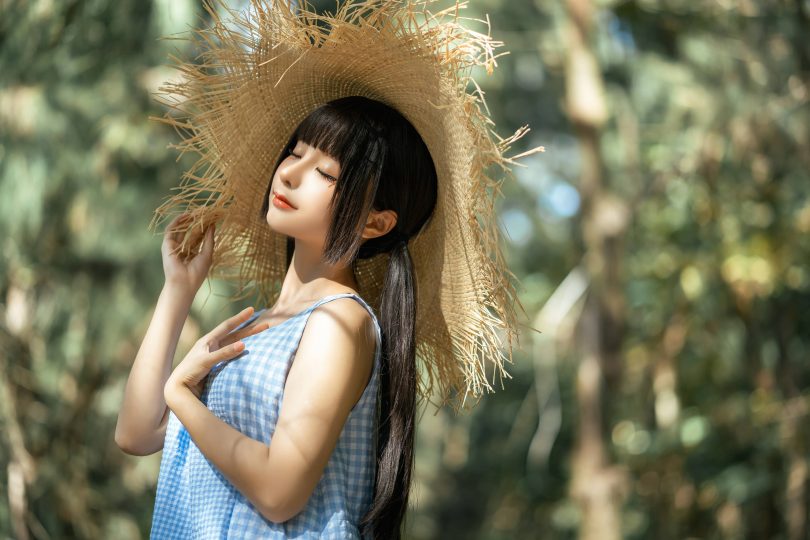 蠢沫沫_新cos作品 | 蠢沫沫_沫沫2023·格子裙 漫步cos图包 [101P-850MB]