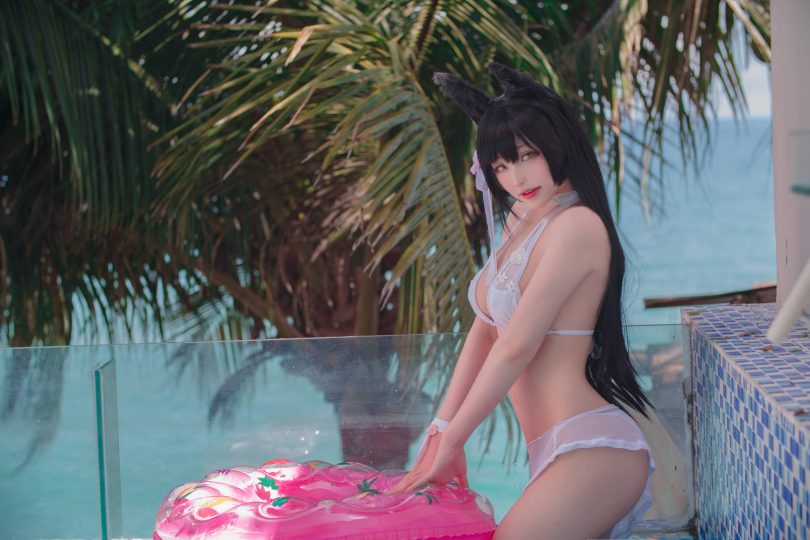 起司块wii cos爱宕 | 起司块wii_碧蓝航线·爱宕泳装cos作品 [42P-255MB]