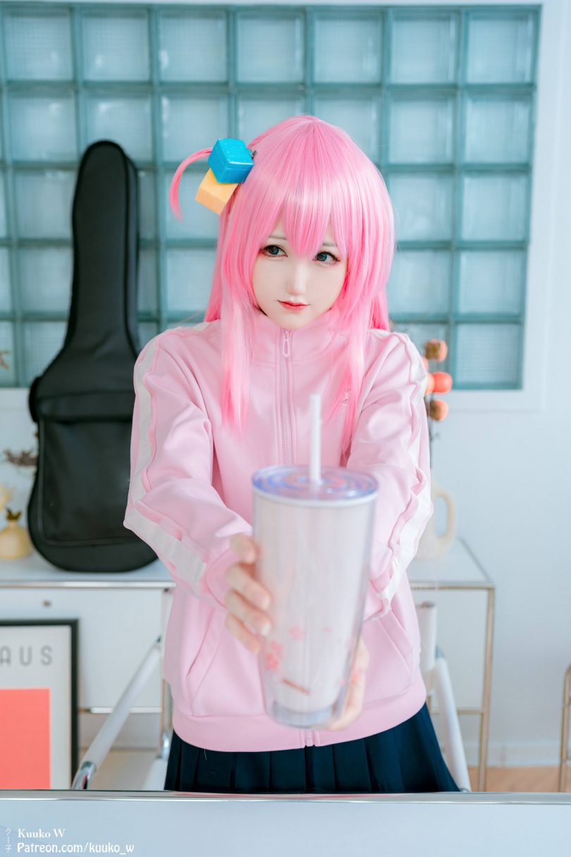 Kuuko W cos后藤独 | Kuuko W_孤独摇滚·后藤独cos作品 [38P-454MB]