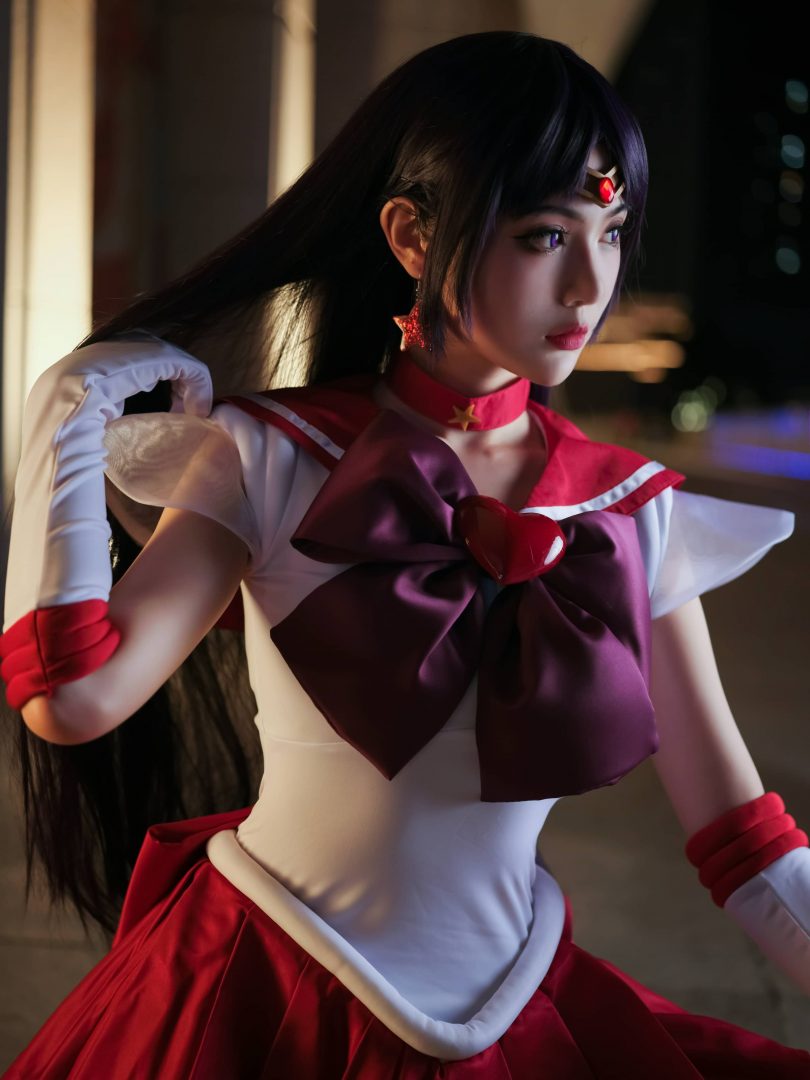 一米八的大梨子cos火野丽 | 一米八的大梨子_美少女战士·火野丽cos [47P-644MB]