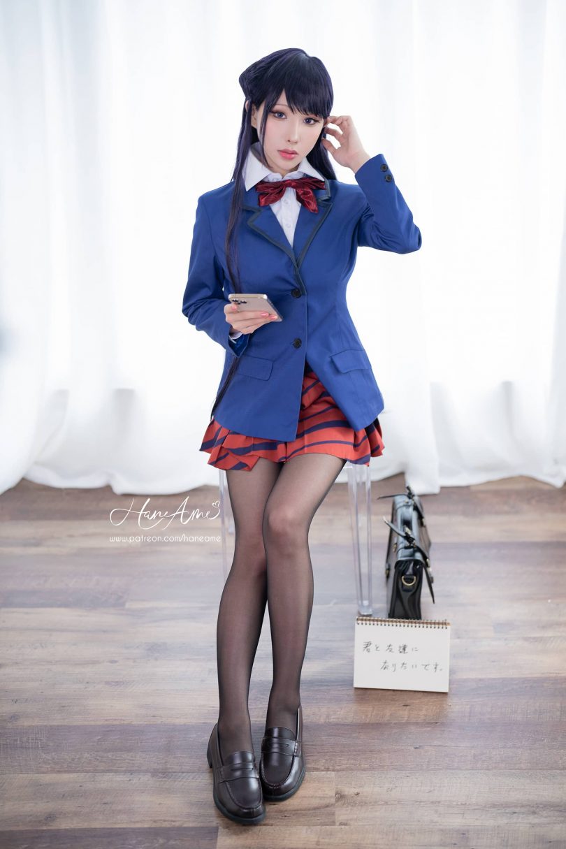 雨波_HaneAme cos古见硝子 | 雨波HaneAme_ Komi Shouko·古见硝子cos [24P-44MB]