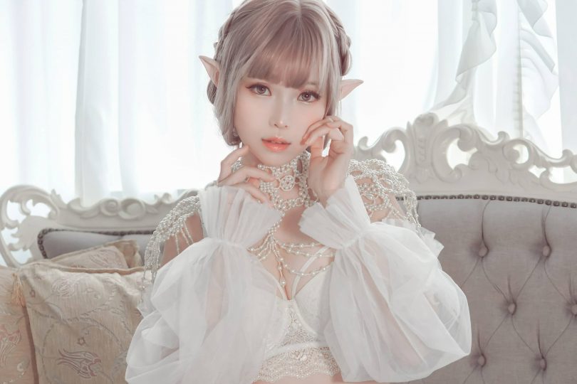 ElyEE子 cos图包 | ElyEE子_Bride&#038;Lingerie·新娘内衣cos作品 [65P-138MB]