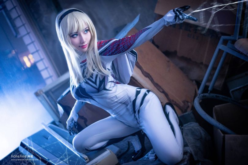 雨波_HaneAme cos Venom | 雨波HaneAme_女蜘蛛侠·Venom cos [20P-9.02MB]