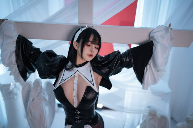 桜井宁宁cos修女 | 桜井宁宁_皮衣·修女cos作品 [60P-476MB]