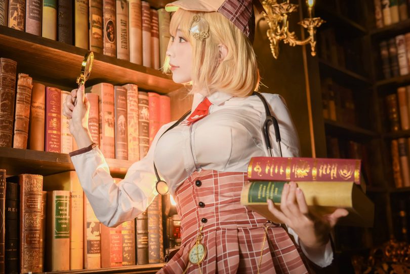 ElyEE子 cos虚拟主播 | ElyEE子_阿米莉亚·华生cos作品 [53P-157MB]