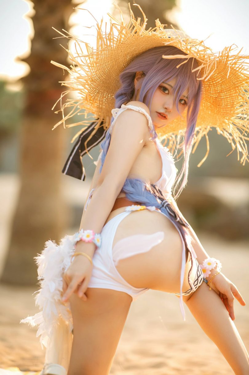 伊喵君_Nya &#038;是一只熊仔吗cos | 伊喵君Nya_公主连结·静流cos作品 [38P-147MB]