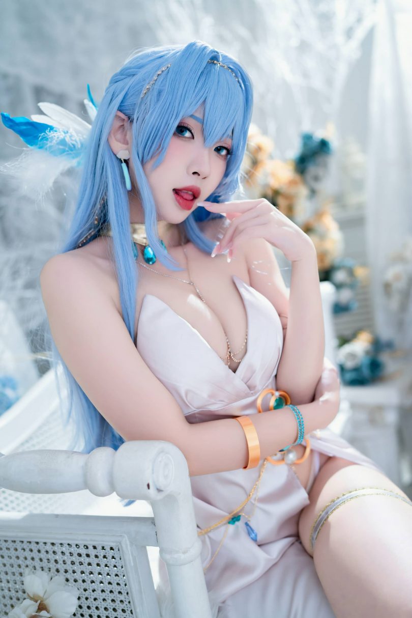 宮本桜cos海伦 | 宮本桜_胜利女神NIKKE·海伦礼服cos作品 [19P-197MB]