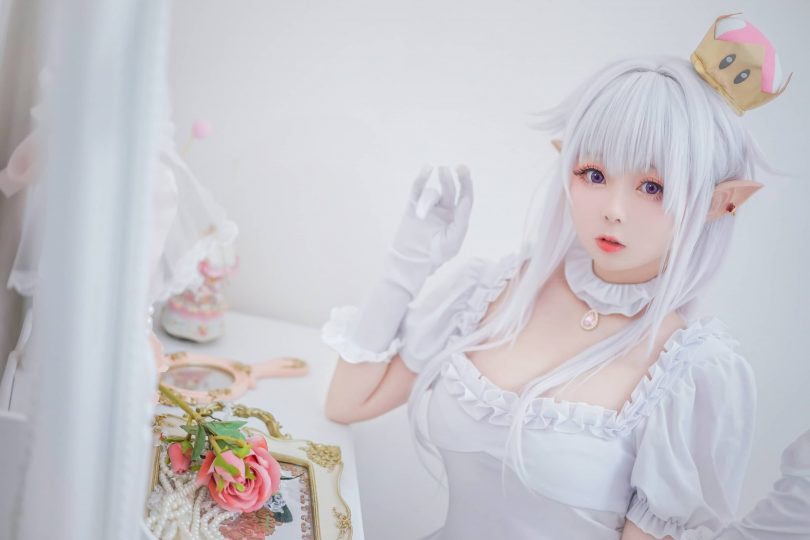 嶋葵cos幽灵姬 | 嶋葵_超级马里奥·幽灵姬cos作品 [42P-295MB]