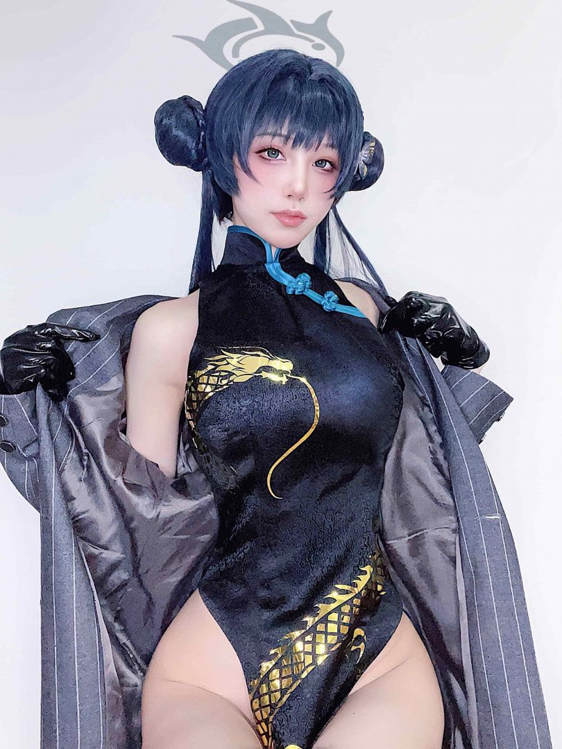 水淼aqua cos妃咲 | 水淼aqua_Fantia·キサキ会長cos作品 [31P-40MB]