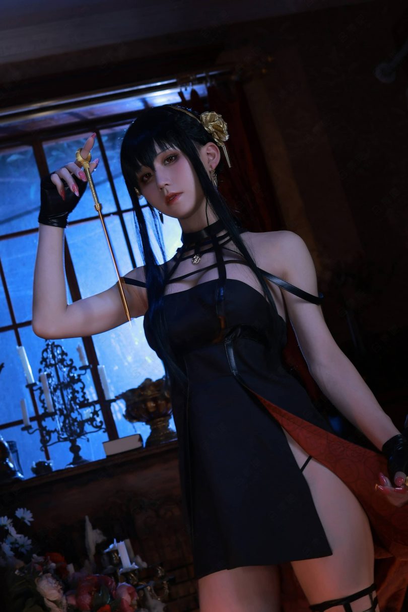 桜满三时cos约尔福杰 | 桜满三时_间谍×过家家·约尔礼服cos [45P-446MB]