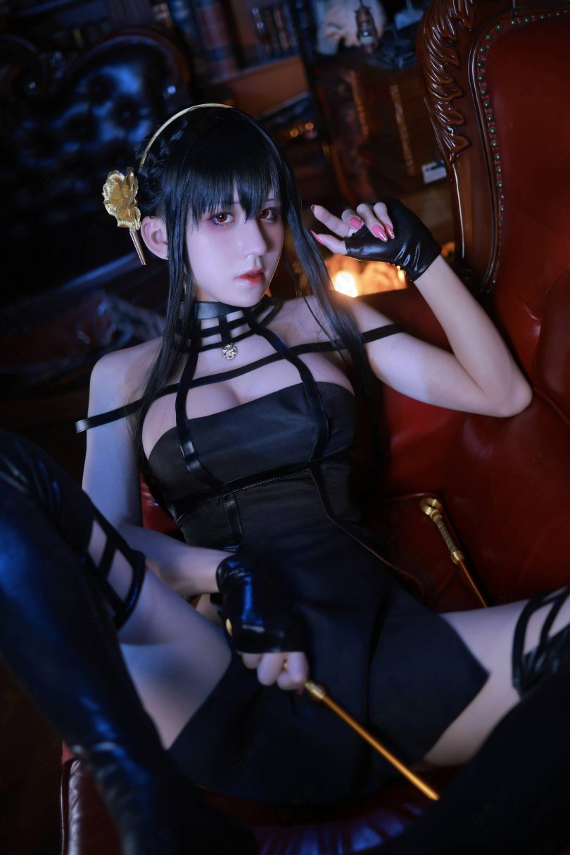 桜满三时cos约尔福杰 | 桜满三时_间谍×过家家·约尔礼服cos [45P-446MB]