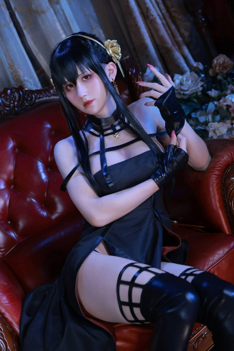 桜满三时cos约尔福杰 | 桜满三时_间谍×过家家·约尔礼服cos [45P-446MB]