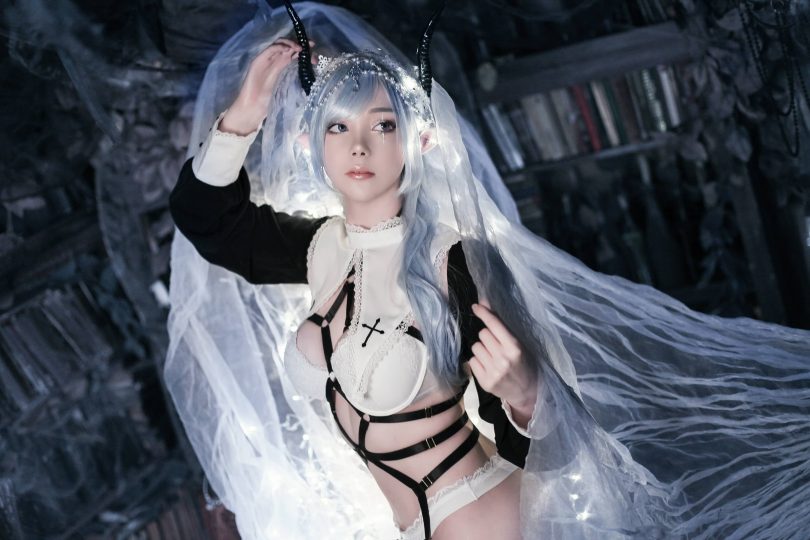 Sayathefox cos魔女 | Sayathefox_Succubus Demon·魔女cos作品 [20P-86MB]