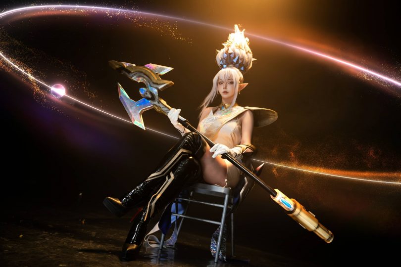 菌烨tako cos迦娜 | 菌烨tako_至臻风女·迦娜cos作品 [12P-253MB]