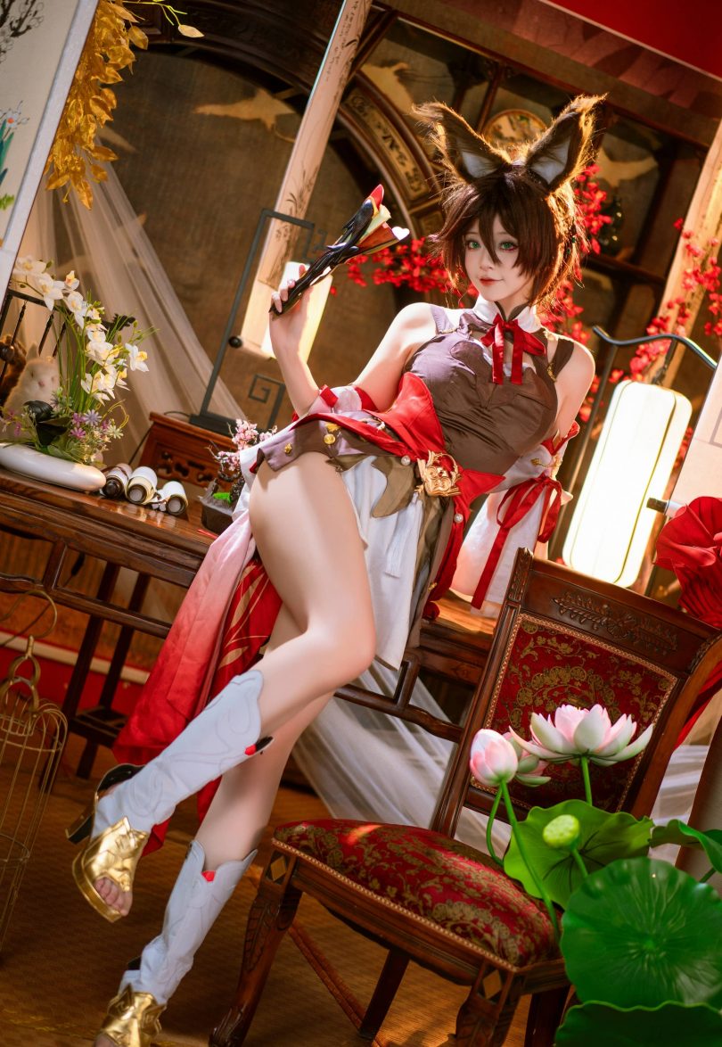 黑龙贯通cos停云 | 黑龙贯通_崩坏星穹铁道·停云cos作品 [16P-211MB]