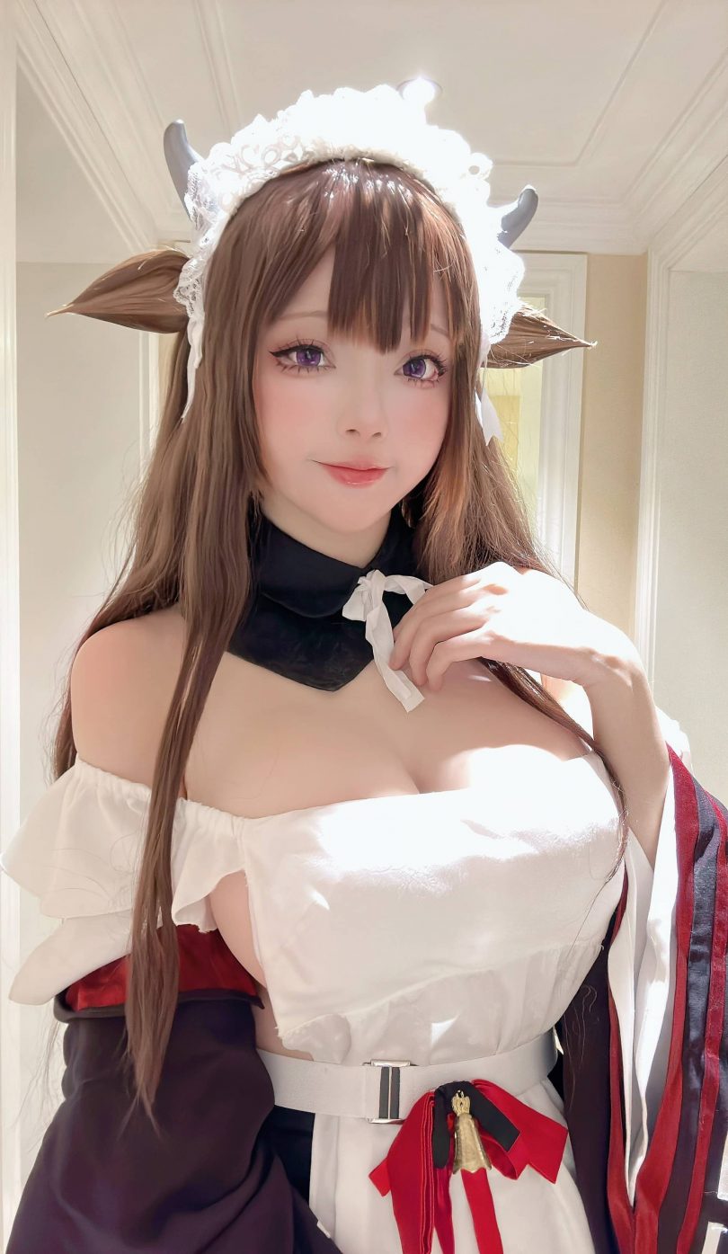 黑龙贯通cos女仆 | 黑龙贯通_可爱的女仆·牛牛cos作品 [10P-25MB]