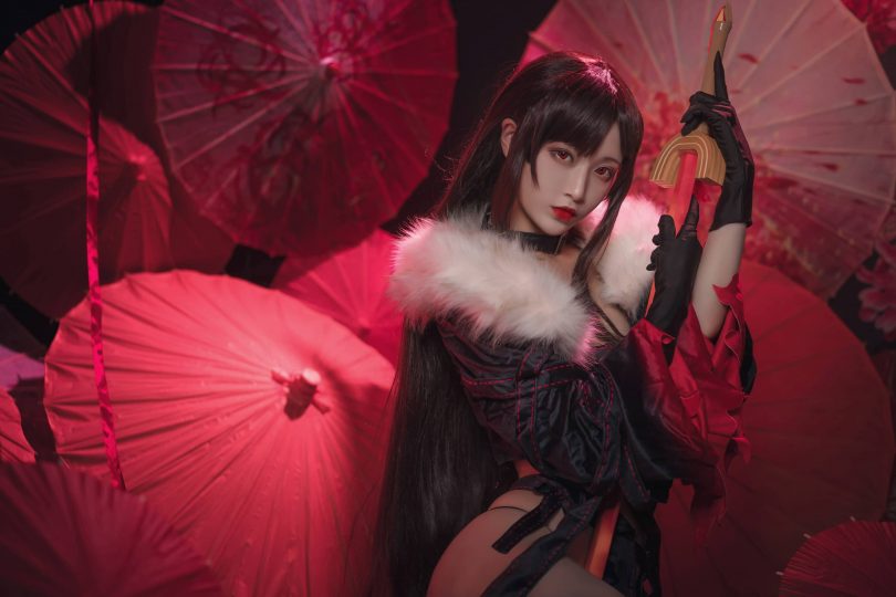 铁板烧鬼舞w cos虞美人 | 铁板烧鬼舞w_Fate/Grand Order·虞美人cos [26P-245MB]