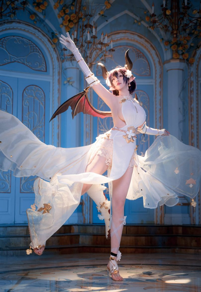 黑龙贯通cos古蕾娅 | 黑龙贯通_碧蓝幻想·古蕾娅cos作品 [12P-90MB]