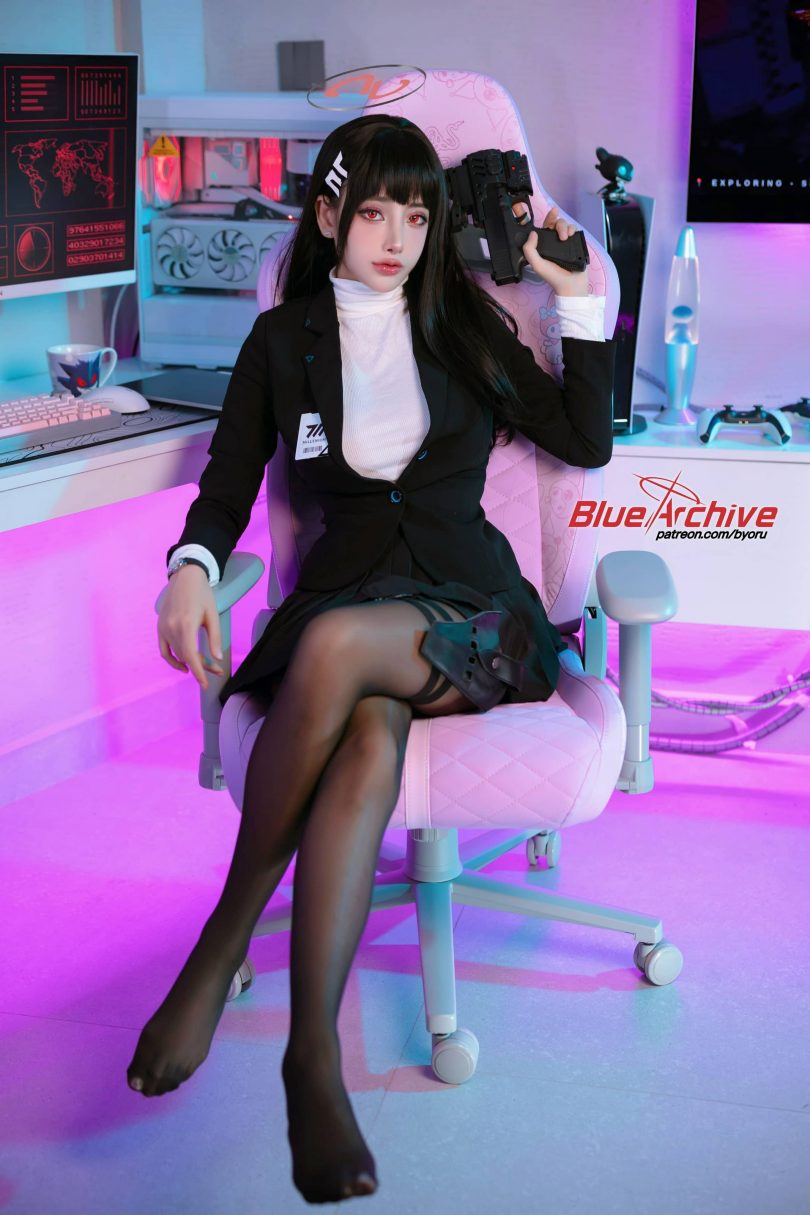 Byoru cos角楯花凛 | Byoru_蔚蓝档案·角楯花凛cos作品 [64P11V-2.14GB]