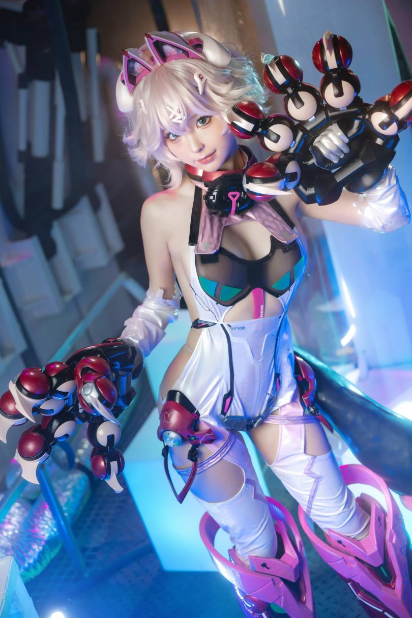 蠢沫沫cos绯猁 | 蠢沫沫_交错战线·绯猁cos作品 [18P-325MB]