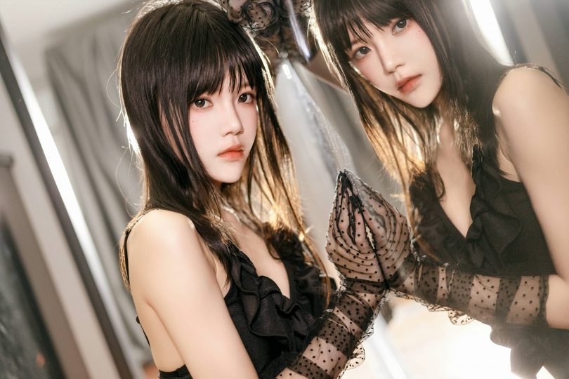 桜桃喵cos_黑色诱惑 | 桜桃喵_黑色诱惑·高跟鞋cos作品 [26P-495MB]