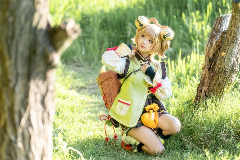 蠢沫沫cos瑶瑶 | 蠢沫沫_原神·瑶瑶cos作品 [17P-169MB]