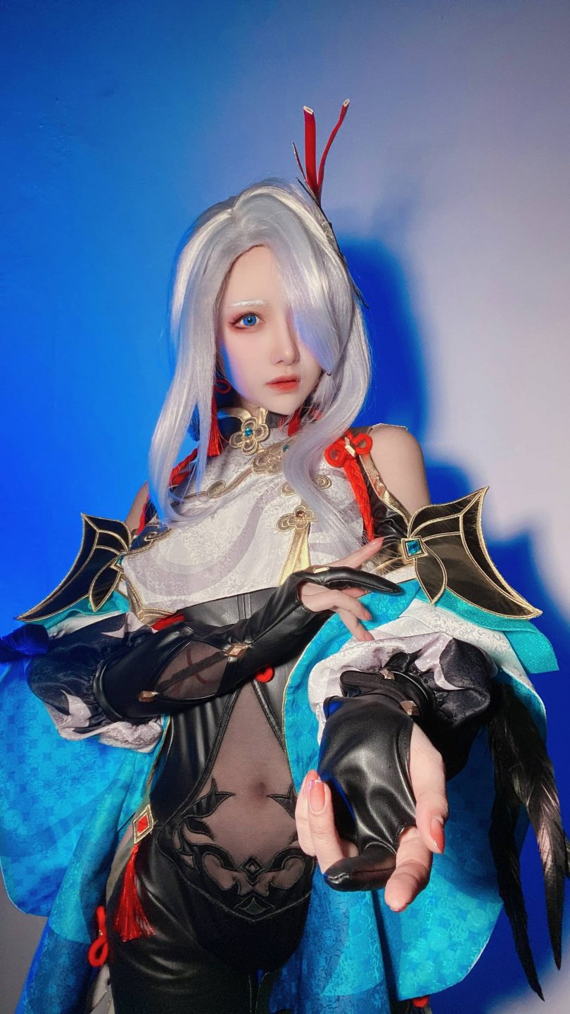 Shika小鹿鹿cos申鹤 | Shika小鹿鹿_自拍合集·申鹤+能代cos [70P-200MB]