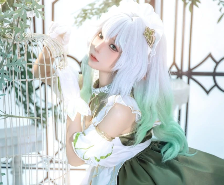 蠢沫沫《草神女仆》:美得像画中走出来的仙女!插图 蠢沫沫《草神女仆》:美得像画中走出来的仙女!