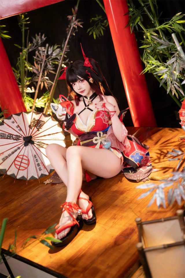 火绚丽于幻：雪晴Astra的《崩坏：星穹铁道》花火cosplay解析