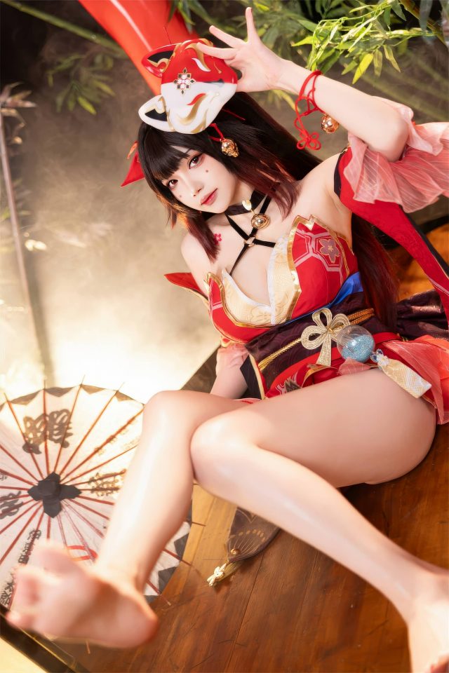 火绚丽于幻：雪晴Astra的《崩坏：星穹铁道》花火cosplay解析
