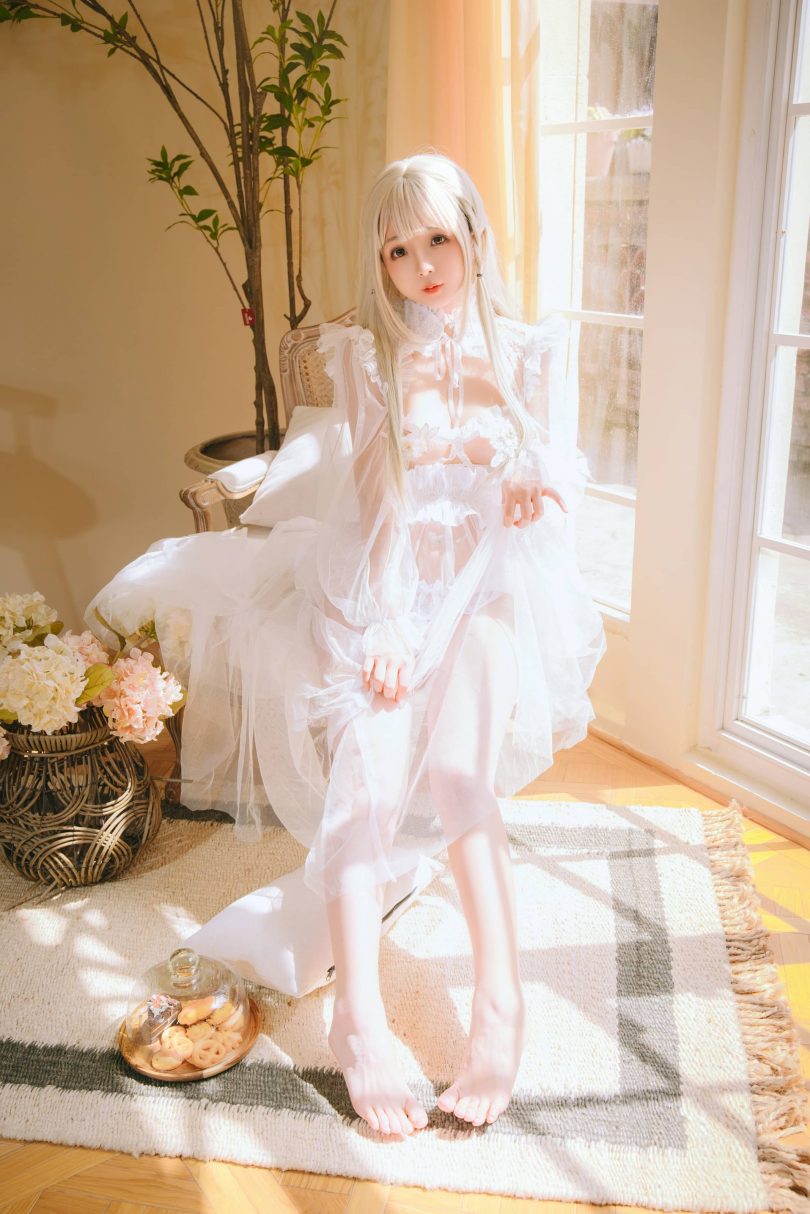 日奈娇cos少女 | 椎名莜(日奈娇)_居家少女·透白纱衣cos [136P4V-2.08GB]